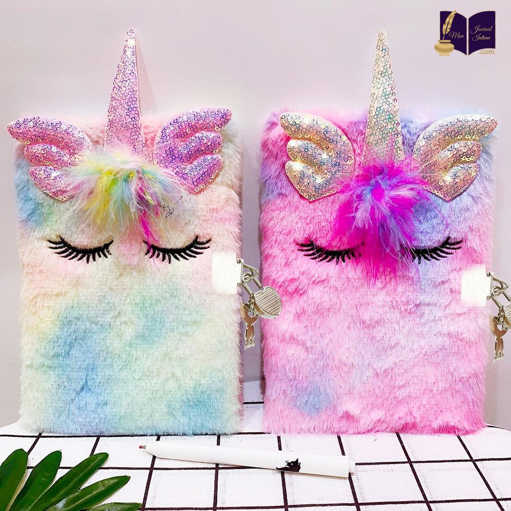 Carnet Secret Fille Avec Clé Journal Intime Licorne WuGU - Avec Serrure Et Kit Diamant Painting Loisirs Créatifs Fille 6 Ans