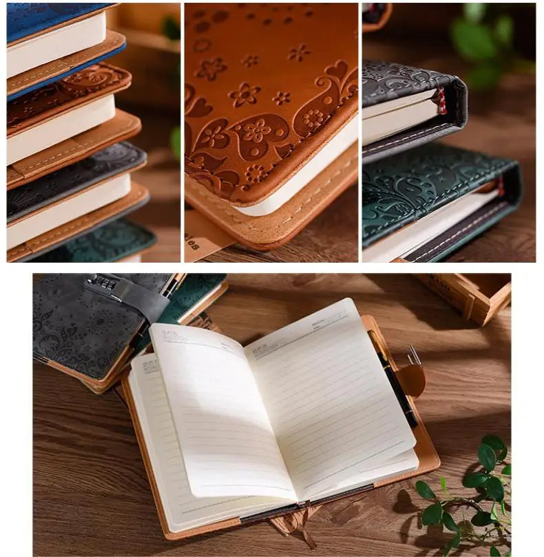 Journal intime vintage gris – Mon Journal Intime