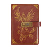 Journal intime phénix doré