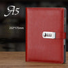 Journal intime classeur réutilisable noir