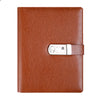 Journal intime classeur réutilisable noir