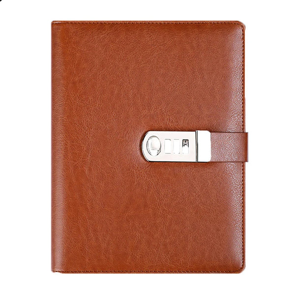 Journal intime classeur réutilisable noir