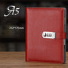 Journal intime classeur réutilisable noir