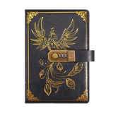 Journal intime phénix doré