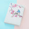 Journal intime rosé à fleurs de cerisier }