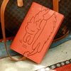 Journal intime mignon orange