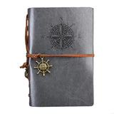 Journal intime bleu point cardinal