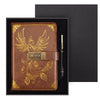Journal intime phénix doré