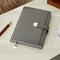 Carnet intime moderne beige porte stylo }