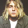 Kurt Cobain prenant la pose photo