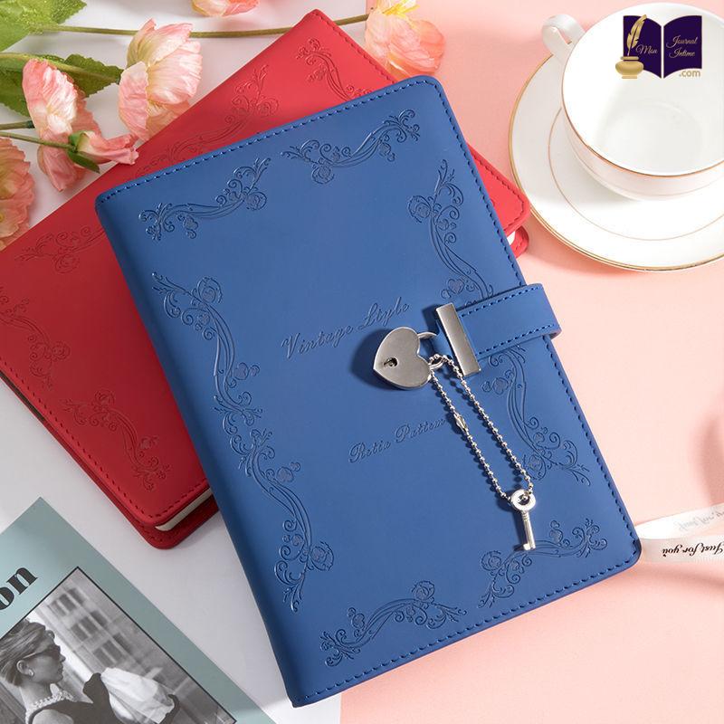 Journal Intime Avec Cadenas à Code - Coffret Cadeau Pour Fille 8-15 Ans - Inclut Stylo, Trousse, Bracelet - 180 Pages