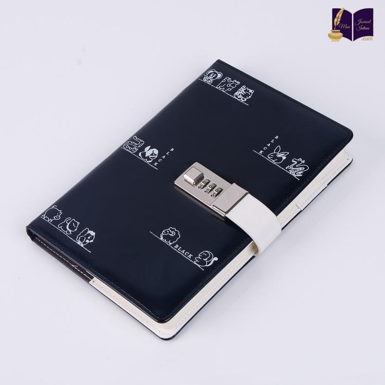 Carnet De Notes A5 244 Pages Avec Cadenas à Combinaison,élégant Et Robuste, Protège Vos écrits Privés, Idéal Pour étudiants,professionnels Et Amateurs D'écriture,organisation Facile Au Quotidien