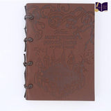 Journal intime cuir Harry Potter